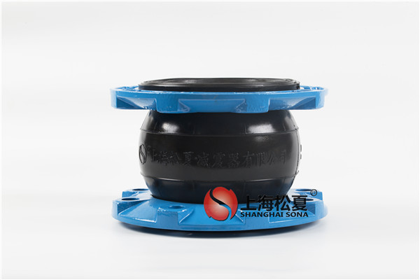 DN150球墨法兰NRB材质橡胶接头耐油性好