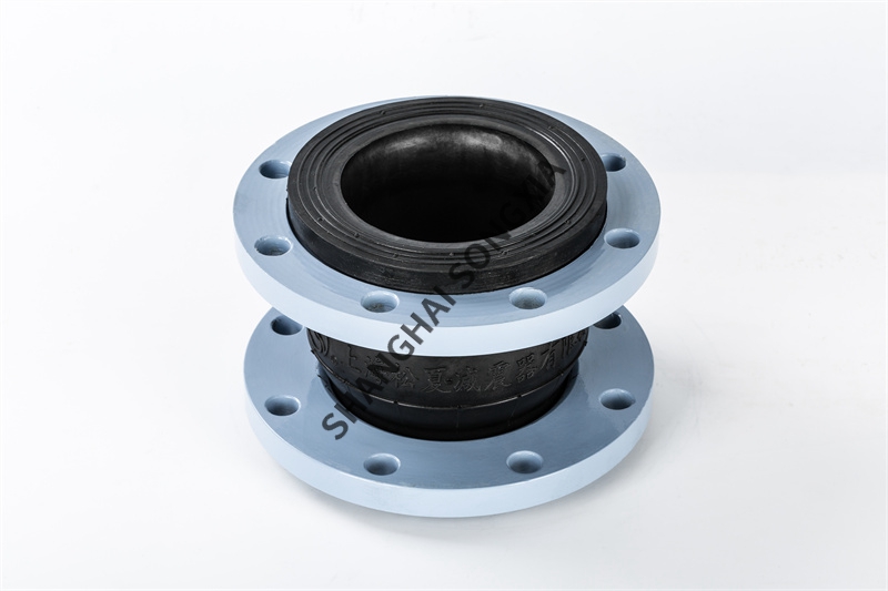 碳钢法兰自动供水系统橡胶接头使用安装建议